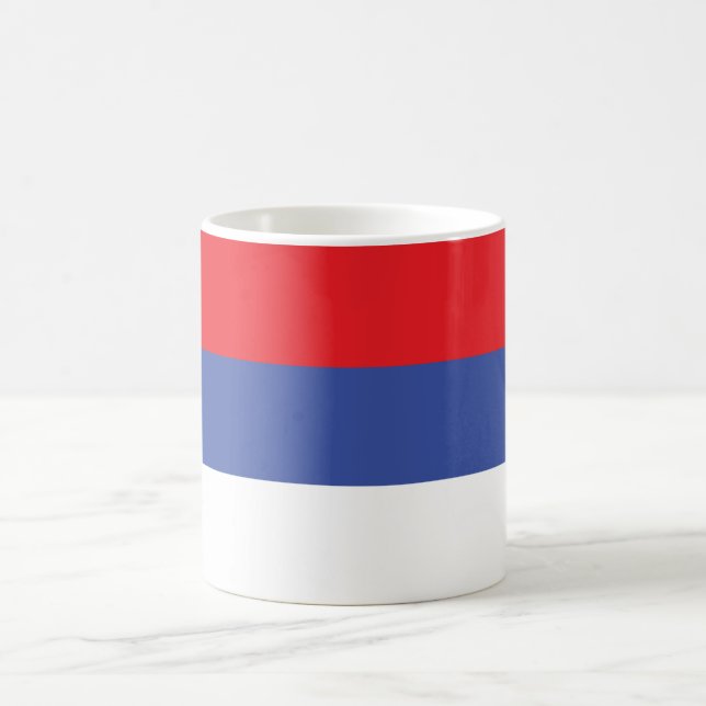 Flagge der Republika Srpska Kaffeetasse (Mittel)