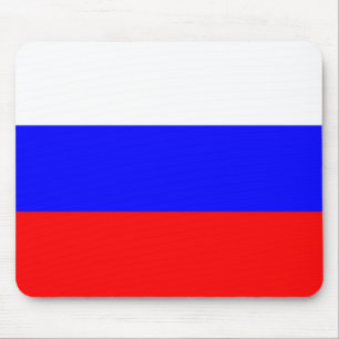 Flagge der Russischen Föderation - Ф л а г Р с о с Mousepad