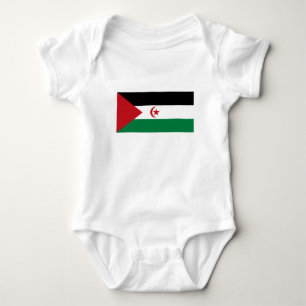 Flagge der Sahrawi Arabischen Demokratischen Repub Baby Strampler