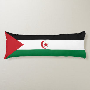 Flagge der Sahrawi Arabischen Demokratischen Repub Seitenschläferkissen