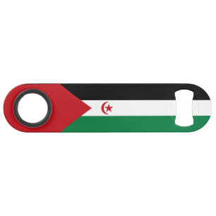 Flagge der Sahrawi Arabischen Demokratischen Repub Speed Flaschenöffner