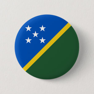 Flagge der Salomonen Button