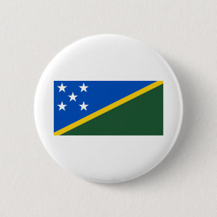 Flagge der Salomonen Button