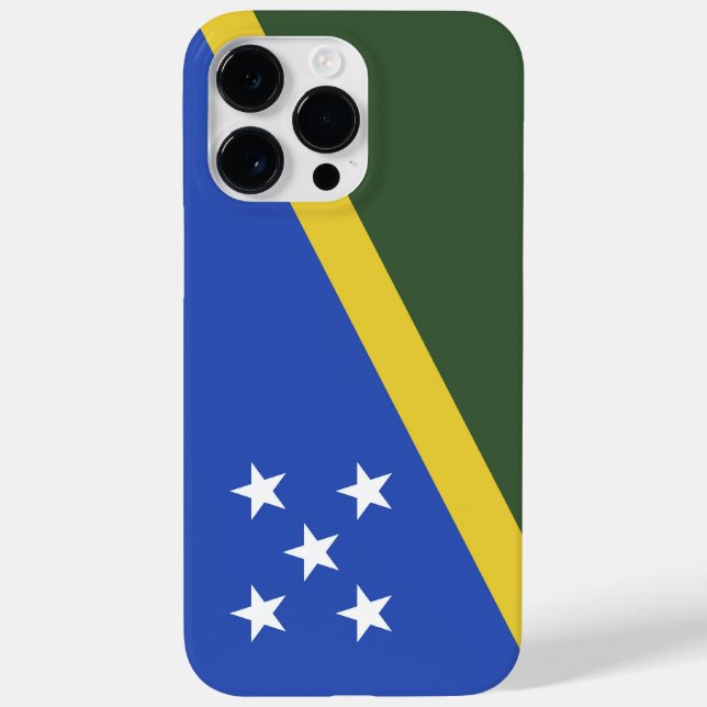 Flagge der Salomonen Case-Mate iPhone 14 Pro Max Hülle (Rückseite)