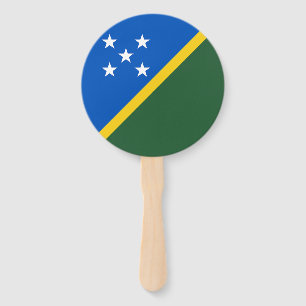 Flagge der Salomonen Fächer