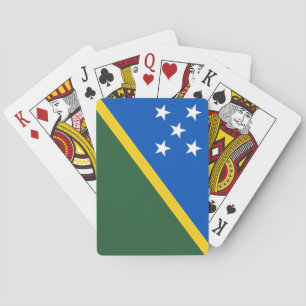Flagge der Salomonen Spielkarten