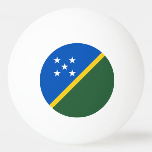 Flagge der Salomonen Tischtennisball