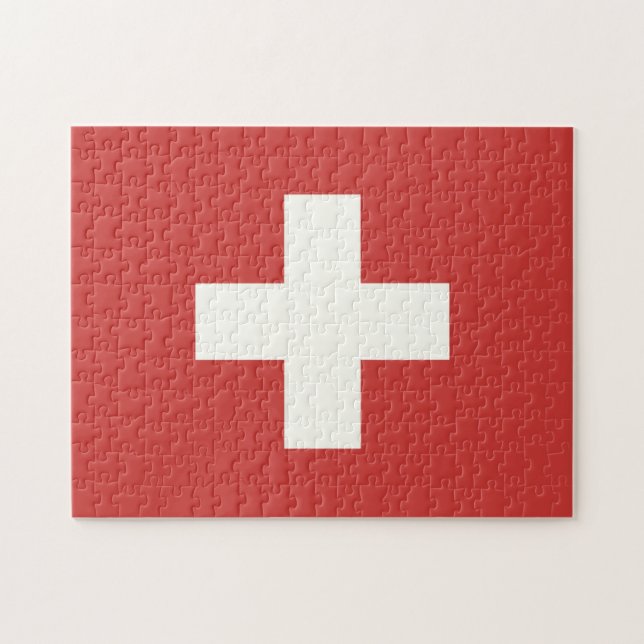 Flagge der Schweiz (Horizontal)