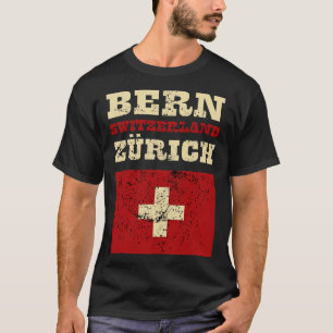 Flagge der Schweiz 1 T-Shirt