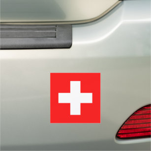Flagge der Schweiz Auto Magnet