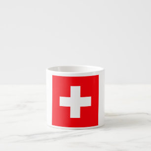 Flagge der Schweiz Espressotasse