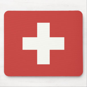 Flagge der Schweiz Mousepad