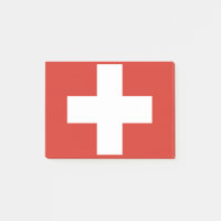 Flagge der Schweiz - Post-it®-Hinweise