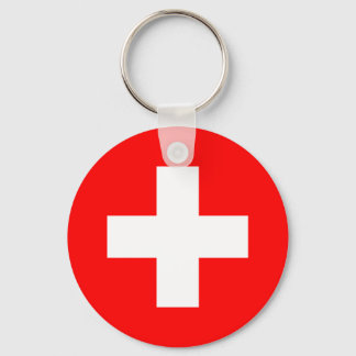 Flagge der Schweiz Schlüsselanhänger