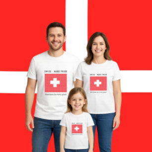 Flagge der Schweiz T-Shirt