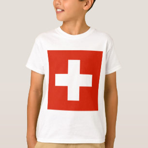 Flagge der Schweiz T-Shirt