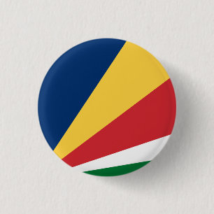 Flagge der Seychellen Button