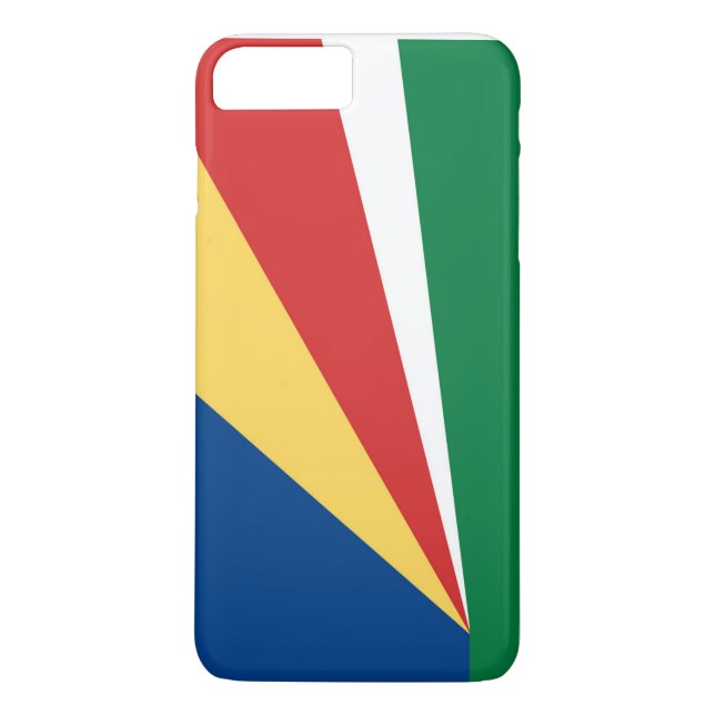 Flagge der Seychellen Case-Mate iPhone Hülle (Rückseite)