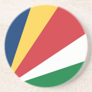 Flagge der Seychellen Getränkeuntersetzer