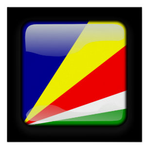 Flagge der Seychellen Poster