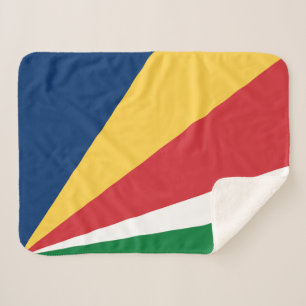 Flagge der Seychellen Sherpadecke