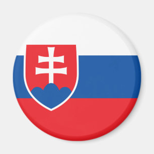 Flagge der Slowakei Magnet