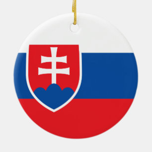 Flagge der Slowakei - Ornament
