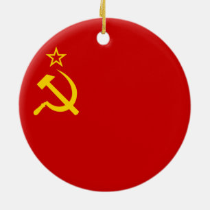 Flagge der Sowjetunion Keramikornament