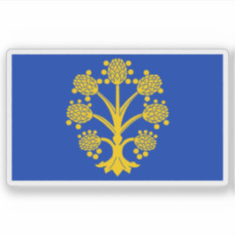 Flagge der Stadt Appleby-in-Westmorland, England Aufkleber