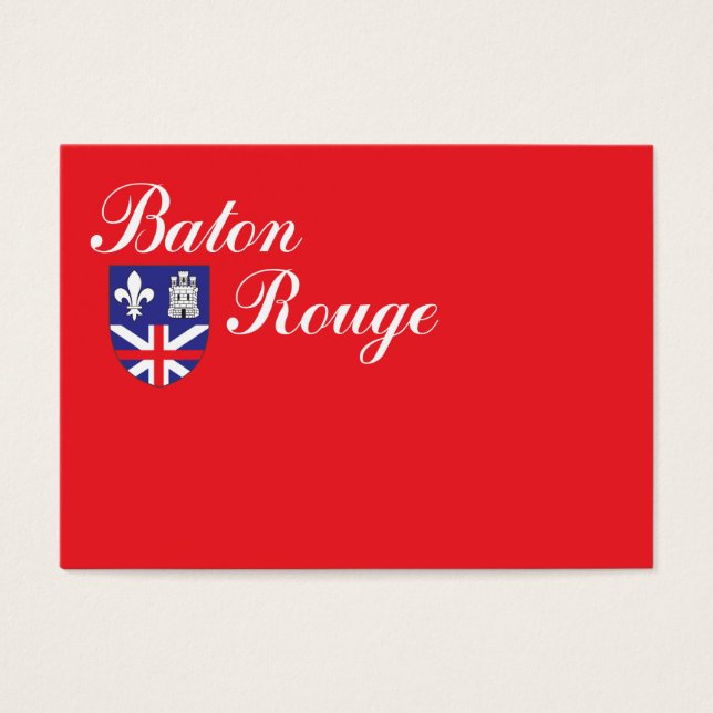 Flagge der Stadt Baton Rouge (Vorderseite)