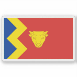 Flagge der Stadt Birmingham, England Aufkleber