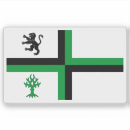 Flagge der Stadt Bloxwich, England Aufkleber