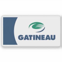 Flagge der Stadt Gatineau, Quebec, Kanada Aufkleber
