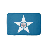 Flagge der Stadt Houston, Texas Bath Mat