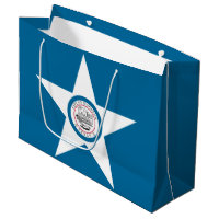 Flagge der Stadt Houston, Texas Große Geschenktasc
