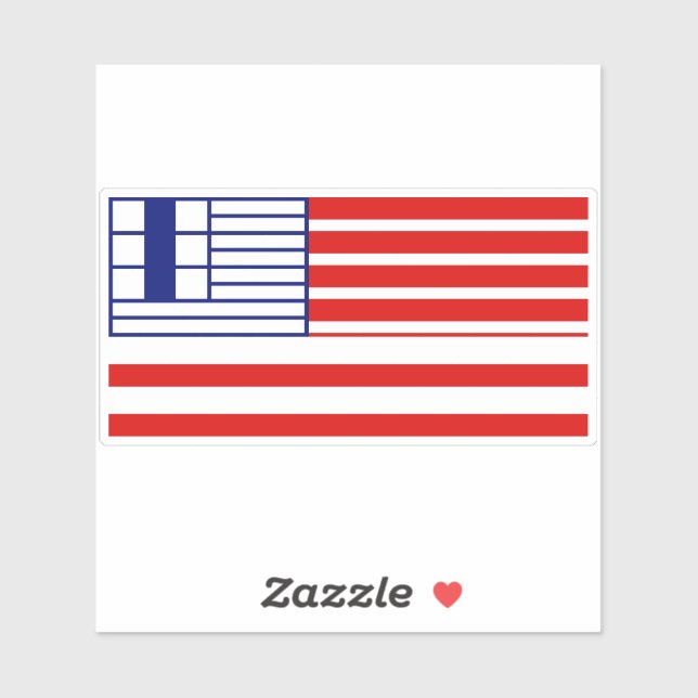 Flagge der Stadt Lethbridge Aufkleber (Blatt)