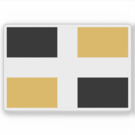 Flagge der Stadt Lévis, Quebec, Kanada Aufkleber