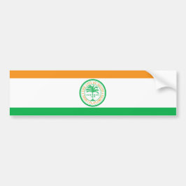 Flagge der Stadt Miami (Florida) Autoaufkleber