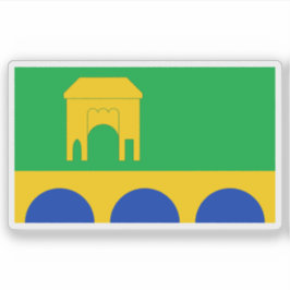 Flagge der Stadt Monmouth, Wales Aufkleber