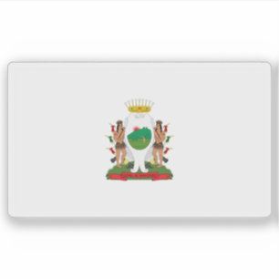 Flagge der Stadt Monterrey (Mexiko) Aufkleber