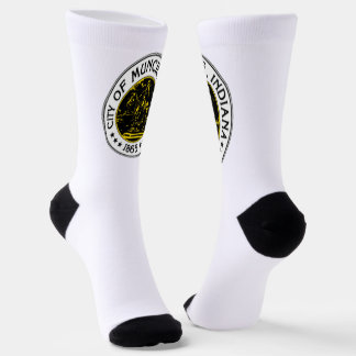 Flagge der Stadt Muncie (Indiana) Socken