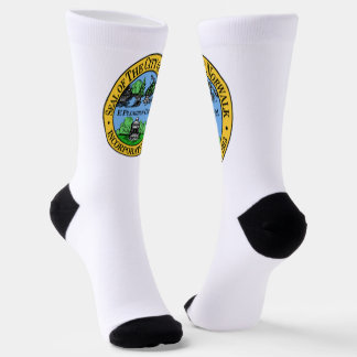 Flagge der Stadt Norwalk (Connecticut) Socken
