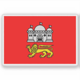 Flagge der Stadt Norwich, England Aufkleber