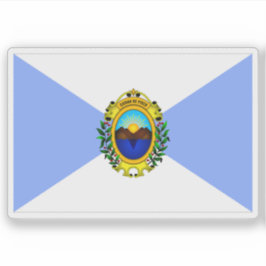 Flagge der Stadt Pisco, Peru Aufkleber