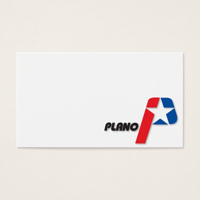 Flagge der Stadt Plano (Vorderseite)