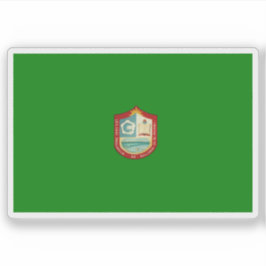 Flagge der Stadt Sullana, Peru Aufkleber