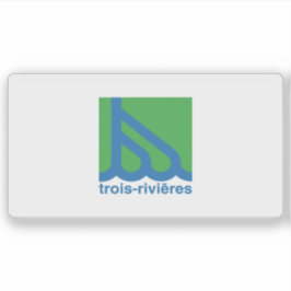 Flagge der Stadt Trois-Rivières, Quebec, Kanada Aufkleber