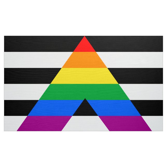 Flagge der Straight Ally Stoff (Yard (91,4 cm))