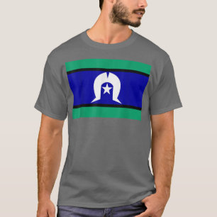 Flagge der Strait Islanders von Torres T-Shirt
