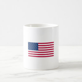Flagge der Tasse der Vereinigten Staaten